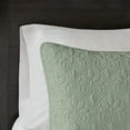 thumbnail image 6 of Madison Park Full/Queen Quebec 3-Piece Reversible Quilt Set, Seafoam, 6 of 7