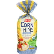 Real Foods Organic Original Corn Thins, 5.3 Ounce -- 6 per case.