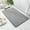 Grey, variant on YBYHDS Quilted Embroidered Floor Mat Bathroom Entrance Absorbent Floor Mat Bathroom Slip Foot Mat Memory Cotton Door Mat Bedroom Carpet Clearance Sales Today Deals Prime