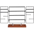thumbnail image 1 of Jewelry Organizer Metal Jewelry Storage Rack Tabletop Jewelry Display Rack with Base, 1 of 7