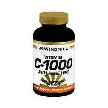 Windmill Natural Vitamin C 1000 Mg With Tablets - 100 Ea