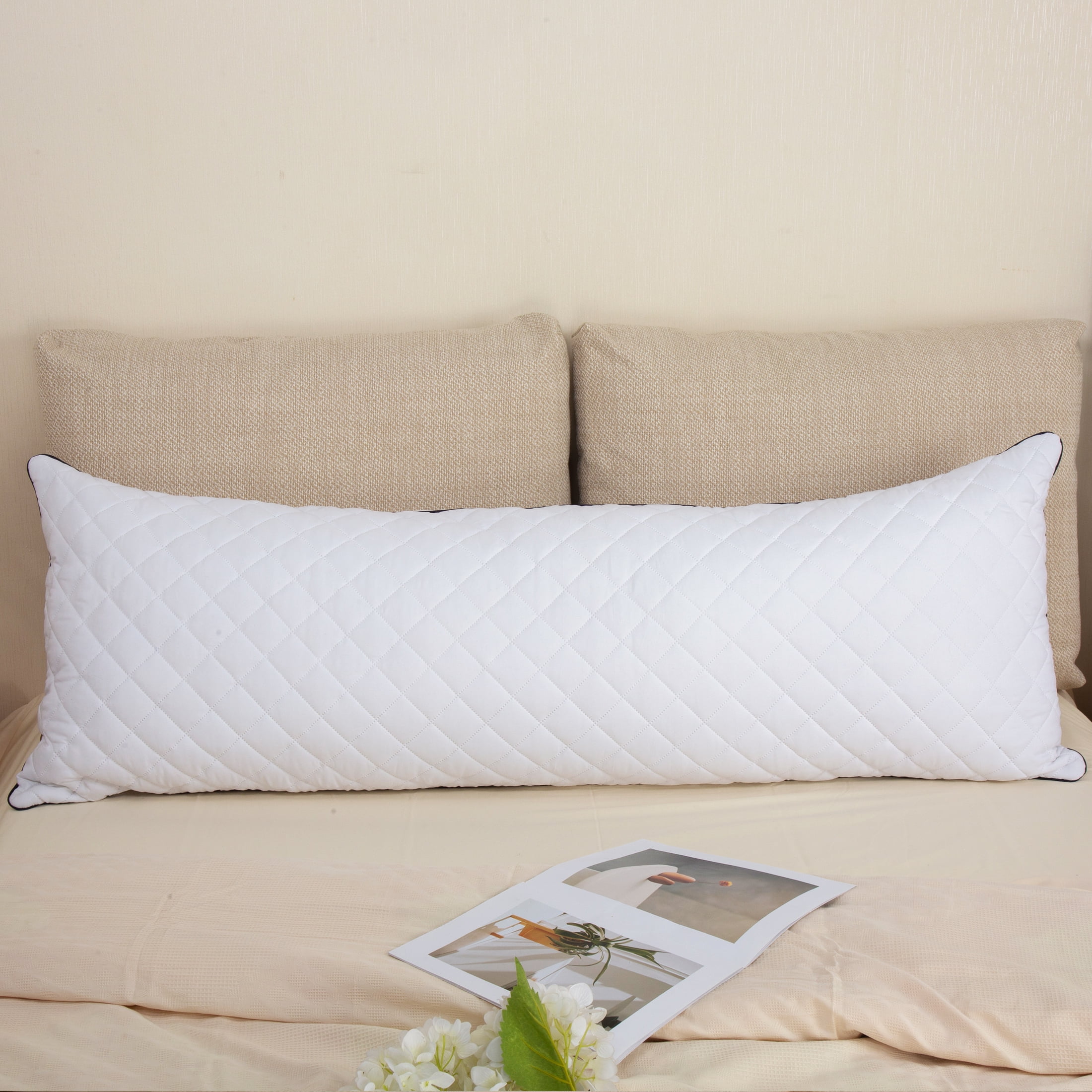 Body Pillow, Memory Foam Body Pillow for Adults and Bed, Full Body Pillow Insert