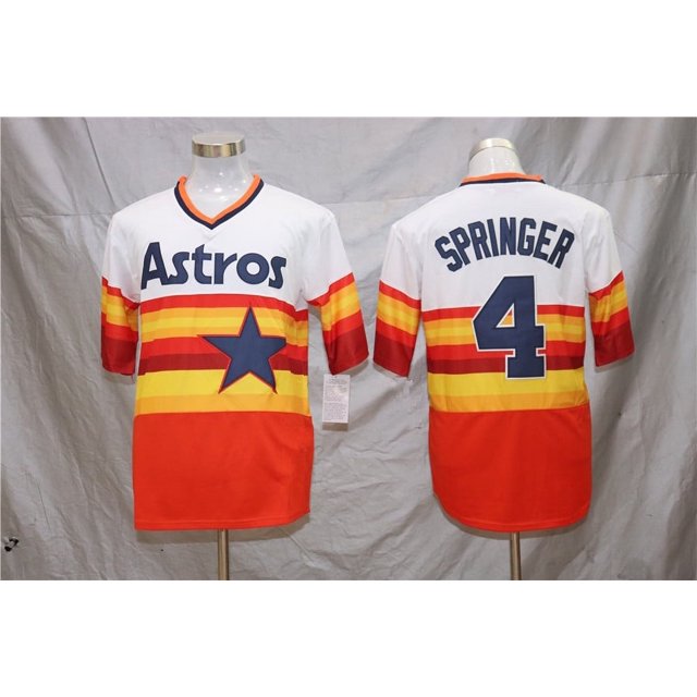 Astros Men'S Baseball Jersey Embroidered Fan Edition Elite Edition Baseball Jersey