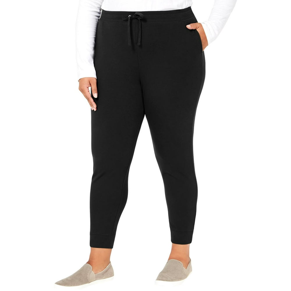 karen scott french terry pants
