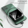 thumbnail image 4 of Power Bank Cargador Portátil De Energía Móvil Cargador Pequeño Y Portátil Para El Hogar Al Aire Libre 20000Mah matsuzay EL013784-01, 4 of 4