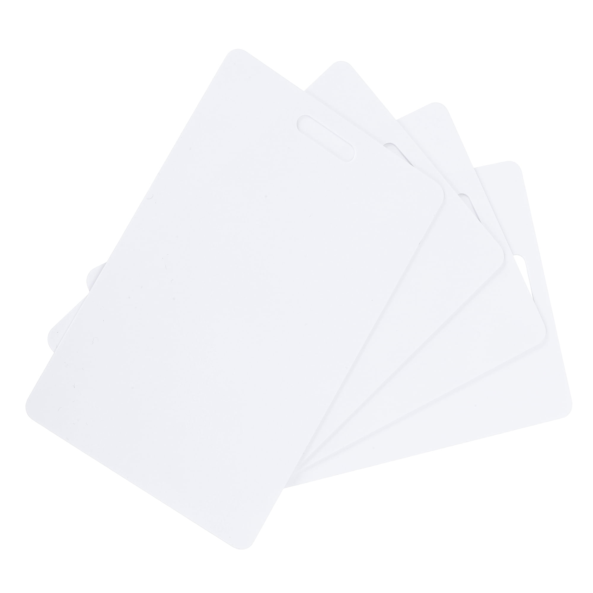 50 Pack Dark Navy Blue PVC Blank Cards - CR80 30 Mil Standard Credit Card Size For ID Printers