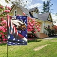 thumbnail image 5 of Boovnll 4th of July Garden Flag, 12x18" Red White Blue Double Sided Garden Flags Memorial Day Garden Flag for Outdoor, Yard, Garden, Independence Day Watercolor Decor, 4th of July Decorations, 5 of 5