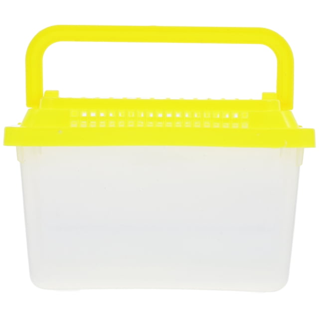 AURARMLET Turtle Tank Box for Pet Transport Rectangular Plastic 1Pack