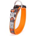 thumbnail image 1 of HAHDAXIA - Premium Dog Collar - Neoprene Padded, Reflective Dog Collar for Large, Medium, and Small Size Dogs, 2XL Orange, 1 of 4