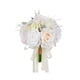 thumbnail image 1 of Ramo de novia con flores artificiales para San Valentín Blanco, 1 of 9