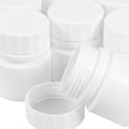 thumbnail image 3 of ELAYARD 20pcs Pill Bottles Empty With Caps White For Organizing, 3 of 8