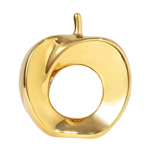 Abbracc Figurine Sculpture Statue Desktop Ornament Accessories Placement For Decorations Gold