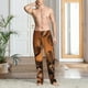 thumbnail image 2 of Fotbe Coffee Beans Pantalones de Pijama para Hombre, Pantalones de Dormir, Pantalones de Casa con Cintura Ajustable y Bolsillos-Small, 2 of 6