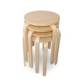 thumbnail image 5 of Bentwood Natural Stacking Stools, Set of 4, 5 of 5