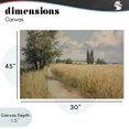 thumbnail image 4 of Stupell Industries Traditional Quiet Path Through Wheat Canvas Art, 45 x 30, by Petals Prints Design, 4 of 8