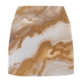 thumbnail image 7 of Women's Leisure Fitness Sports Tie Dyed Printed Double Layer Skirt Pants Pocket Half Skirt Skater Skirts Crib Bed Skirt Girls Midi Skirt Skirt Bathing Suits for Women Tennis Skirt with Shorts Skirt, 7 of 7