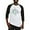 Black/White, variant on CafePress - Shark Birthday Baseball Jersey - Cotton Baseball Jersey, 3/4 Raglan Sleeve Shirt