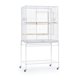 thumbnail image 2 of Estructura de acero con recubrimiento en polvo Flight Cage con soporte - Blanco Prevue F047, 2 of 2