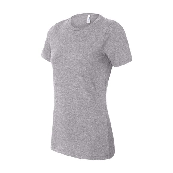 Ladies' Relaxed Heather CVC Short-Sleeve T-Shirt - ATHLETIC HEATHER - L