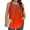 Red, variant on Vivianyo HD Women's Plus Size Tree Dot Print Pleated Sleeveless Tank Top, Casual Loose Flowy Tunic Vest, Women's Army Green, Sizes L-5XL