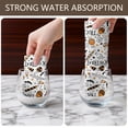 thumbnail image 4 of 2 Pcs Funny Kitchen Towels,Trick or Treat Halloween Pattern Microfiber Dish Towels,Kitchen Tea Towels,Kitchen Towel Set (18" X 26"), 4 of 7