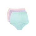 thumbnail image 2 of National Women's 100% Cotton Latex Free Unpinchable Cotton Panties, 3-Pack 17428-3PK, 2 of 3