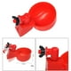 thumbnail image 4 of Bebederos / bebederos automáticos para pollos / aves de corral Vasos de riego Tazones Plástico rojo, 4 of 8