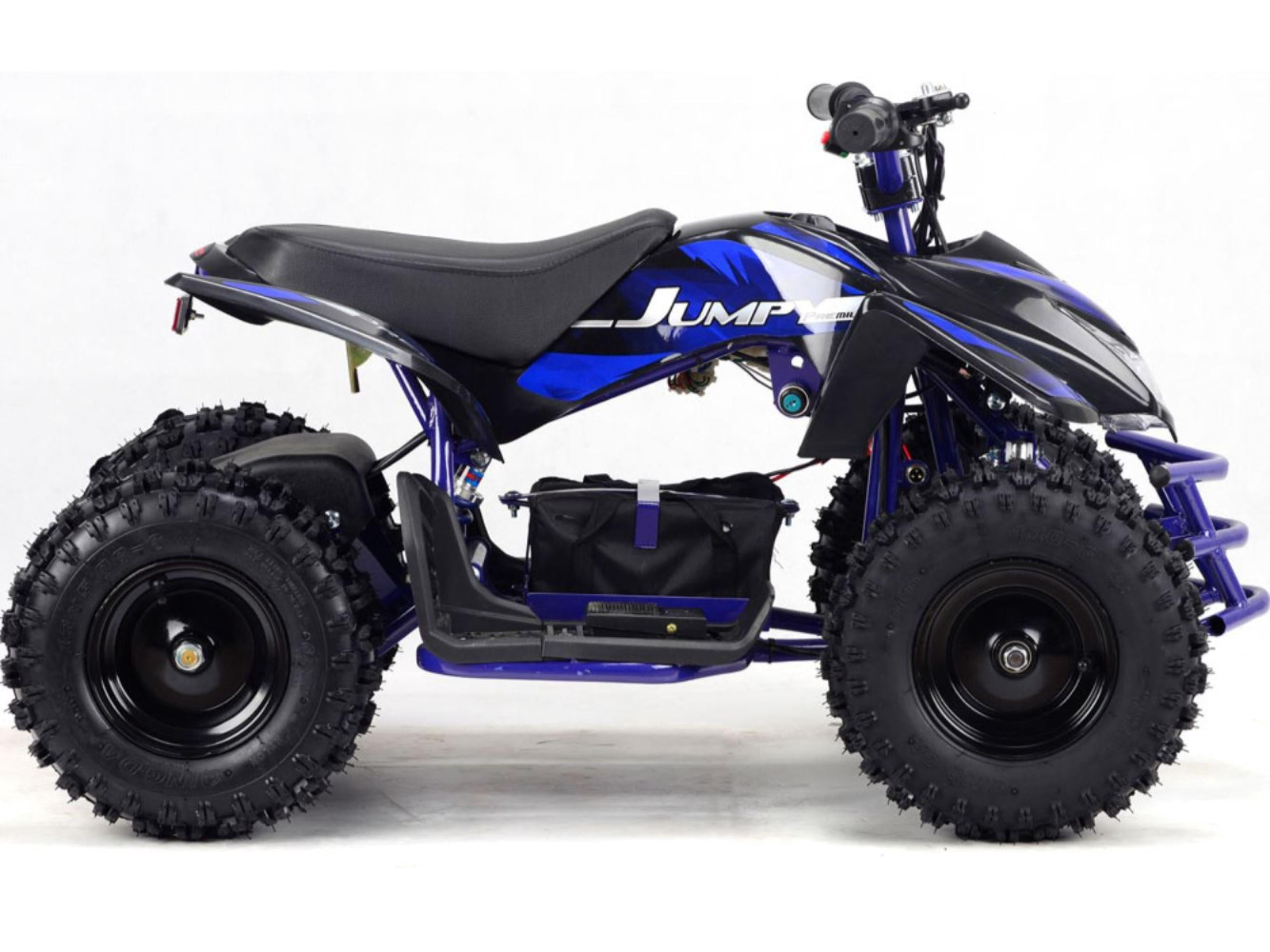 MotoTec 24V Kids Battery Powered ATV Four Wheeler Titan V5 Black