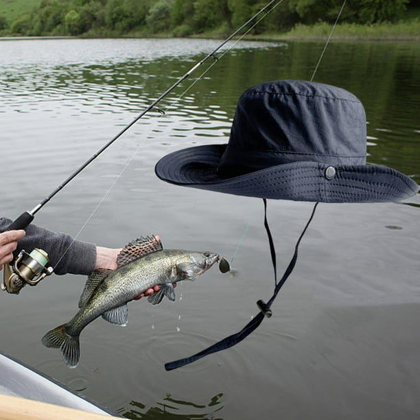 Bucket Hat with Strings Durable Trendy Fishing Hat for Fishing