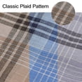 thumbnail image 2 of BKSDUEH Men's Soft Cotton Handkerchiefs, 12Pcs Classic Plaid Hankies, Vintage Pocket Square, 2 of 8