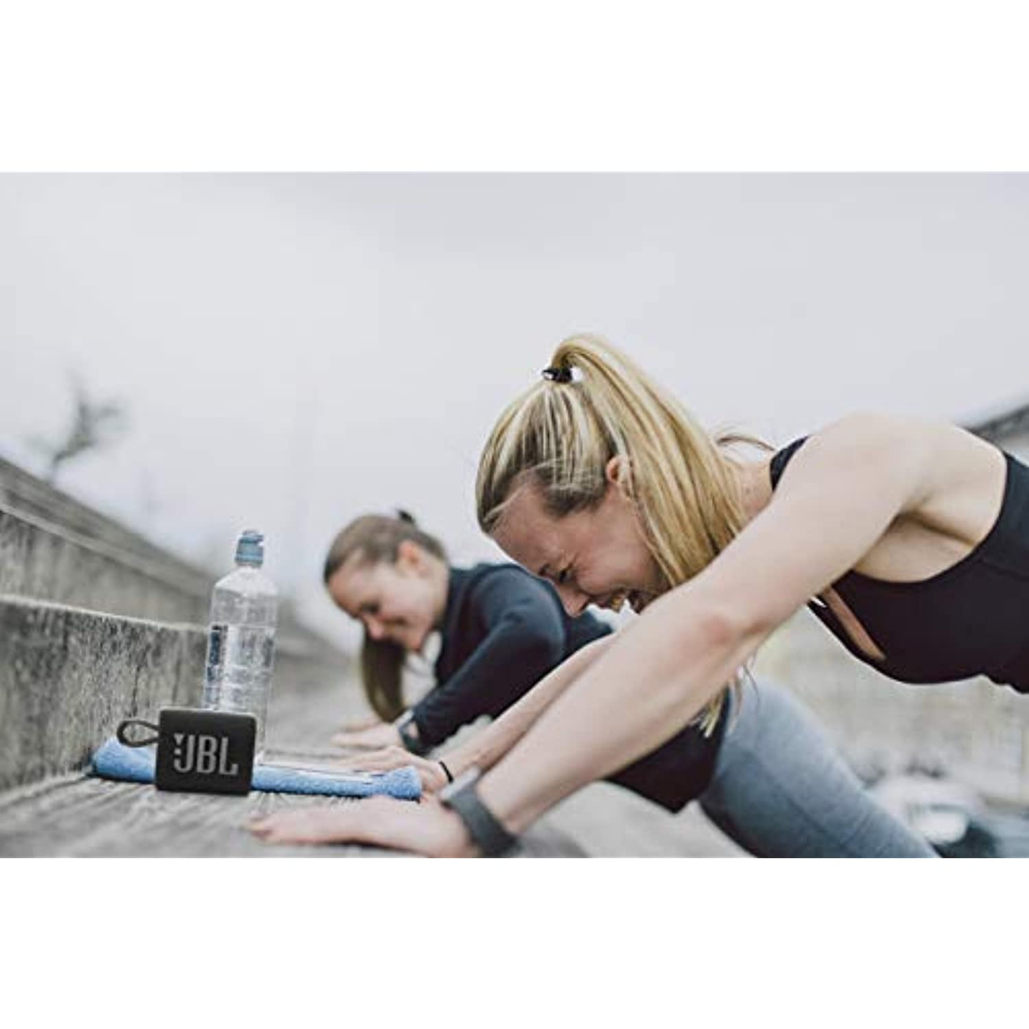 Restored JBL - GO3 Portable Waterproof Wireless Speaker - Black (Refurbished)