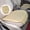 Beige, variante sur Housse de Siège avant de Voiture en Cuir PU Respirant, Coussin de Siège Auto