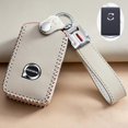 thumbnail image 1 of CHAO 1 Uds. Funda protectora para llave de coche (blanca) para Volvo S90 V90 XC90 XC60 XC40 con llavero, 1 of 5