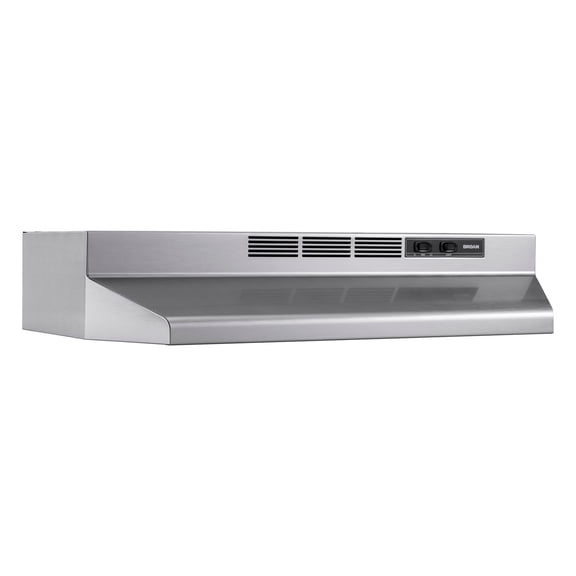 Broan-NuTone Ductless Range Hood for Under Cabinet, 30 Inch, PrintGuard Stainless Finish