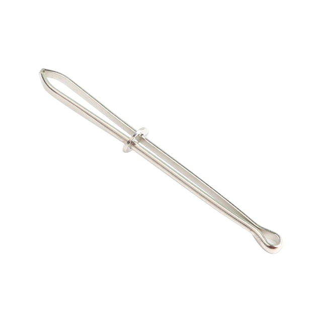 SIYTUAU Elastic Threader Open Round Head Threader Clip Rope Rubber Tool 2Pcs Metal