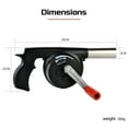 thumbnail image 2 of BBQ Hand Blower, Household Portable Fan Air Blower for Grill Outdoor Cooking Picnic Camping, 2 of 7