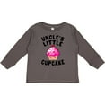 thumbnail image 3 of Inktastic Uncles Little Cupcake Girls Long Sleeve Toddler T-Shirt, 3 of 5