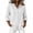 White-shirts, variant on Aezemi Womens Button Hoodie Shirts Lightweight 3/4 Sleeve Loose Fit Drawstring Hooded Faux Cotton Linen Blouses Summer Spring Beach Vacation Sun Protection Tees XXL
