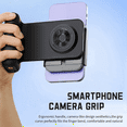 thumbnail image 4 of Bluetooth Selfie Stick with Remote Shutter Anti-Shake Phone Holder, Stabilizer for Video , for Smartphones A, 4 of 7