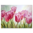 thumbnail image 2 of Designart tulipes, fleurs, floraison Art mural sur toile, 2 of 4