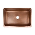 thumbnail image 3 of Sinkology  Lange Copper 32" Single Bowl Farmhouse Apron Kitchen Sink, 3 of 5