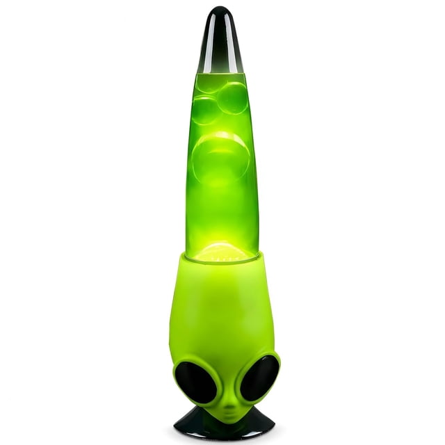 Rhode Island Novelty 13 Inch Alien Head Wax Motion Lamp