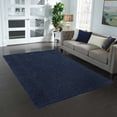 thumbnail image 2 of Mainstays Traditional Navy Heather Shag Indoor Area Rug, 5' x 7', 2 of 7