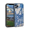 thumbnail image 1 of Compatible with iPhone 11 Pro Max Phone Case, Blue-Marble Case Men Women, Flexible Silicone Shockproof Case for iPhone 11 Pro Max, 1 of 1