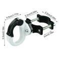 thumbnail image 4 of POINTERTECK Storage Hook Electric Scooter Hanging Rack Scooter Front Organizer Hanger Bag Storage Holder, 4 of 10