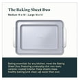 NonStick Ceramic Baking Sheet Duo Naturally Slick Ceramic Coating