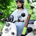 thumbnail image 4 of Chubasquero desechable para montar con capucha Impermeable Poncho de lluvia portátil Chubasquero con tapón de manillar Sharpla Impermeable Desechable, 4 of 8