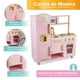thumbnail image 3 of Cocina De Juguete Cocinita De Madera Para Niñas Kids House pink And Gold COC9PG, 3 of 7