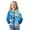 Blue Axolotl, variant on Kids Hoodie Hoodes Sweatshirt Zipper Hoodies Jacket Blue Tie Dye Shark Coat Lightweight Long Sleeve Shirts Pollover Tops School Party Birthday Christmas