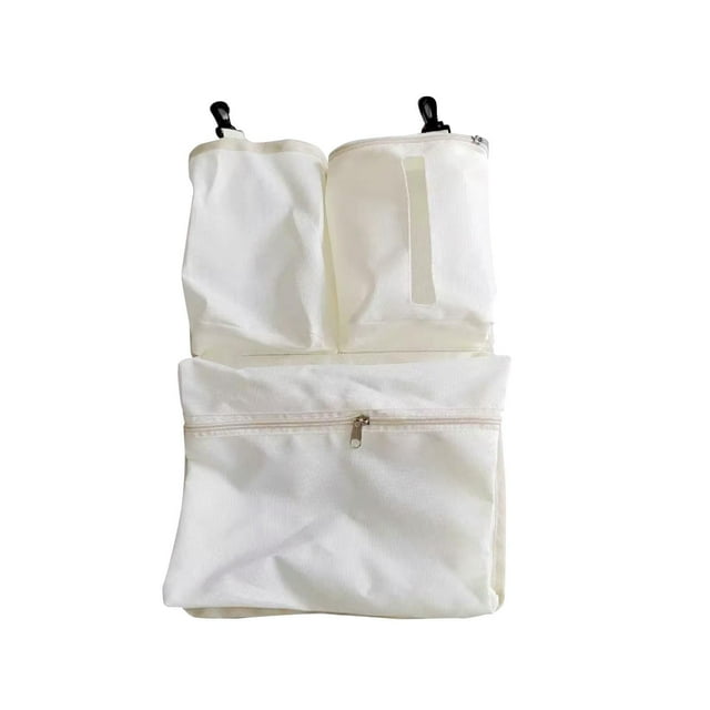 Bolsa Organizadora para Cochecito, Accesorio para Cochecito con Ganchos, Bolsa de Almacenamiento Portátil, Accesorio para Cochecito, para Pañales, Bib